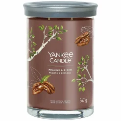 Praline & Birch Signature Large Tumbler Candle>Yankee Candle New