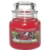 Red Raspberry Small Jar Candle>Yankee Candle Shop