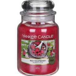 Red Raspberry Large Jar Candle>Yankee Candle Online
