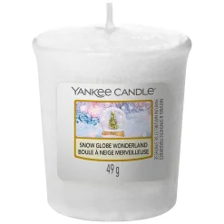 Snow Globe Wonderland Sampler Votive Candle>Yankee Candle Best Sale