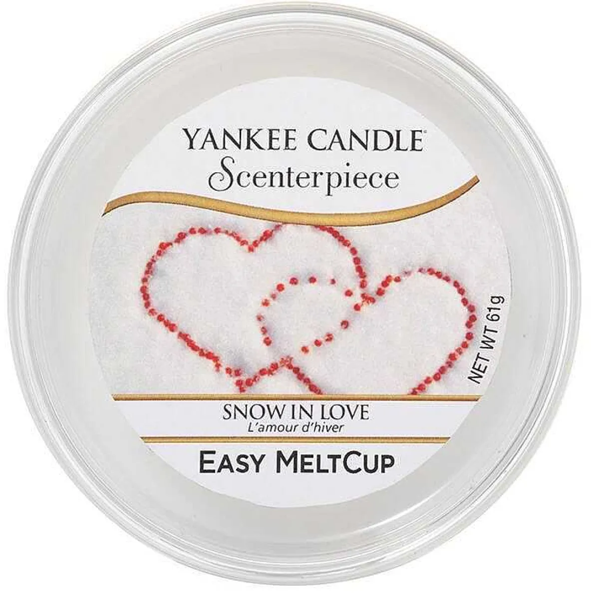 Snow In Love Scenterpiece Melt Cup>Yankee Candle Store