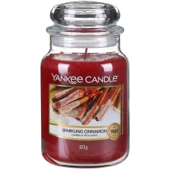 Sparkling Cinnamon Large Jar Candle>Yankee Candle Discount