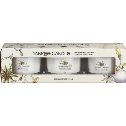 Twinkling Lights Set Of Three Signature Filled Votives>Yankee Candle Outlet