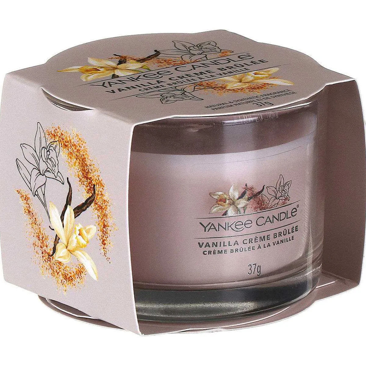 Vanilla Creme Brulee Single Signature Filled Votive>Yankee Candle Cheap