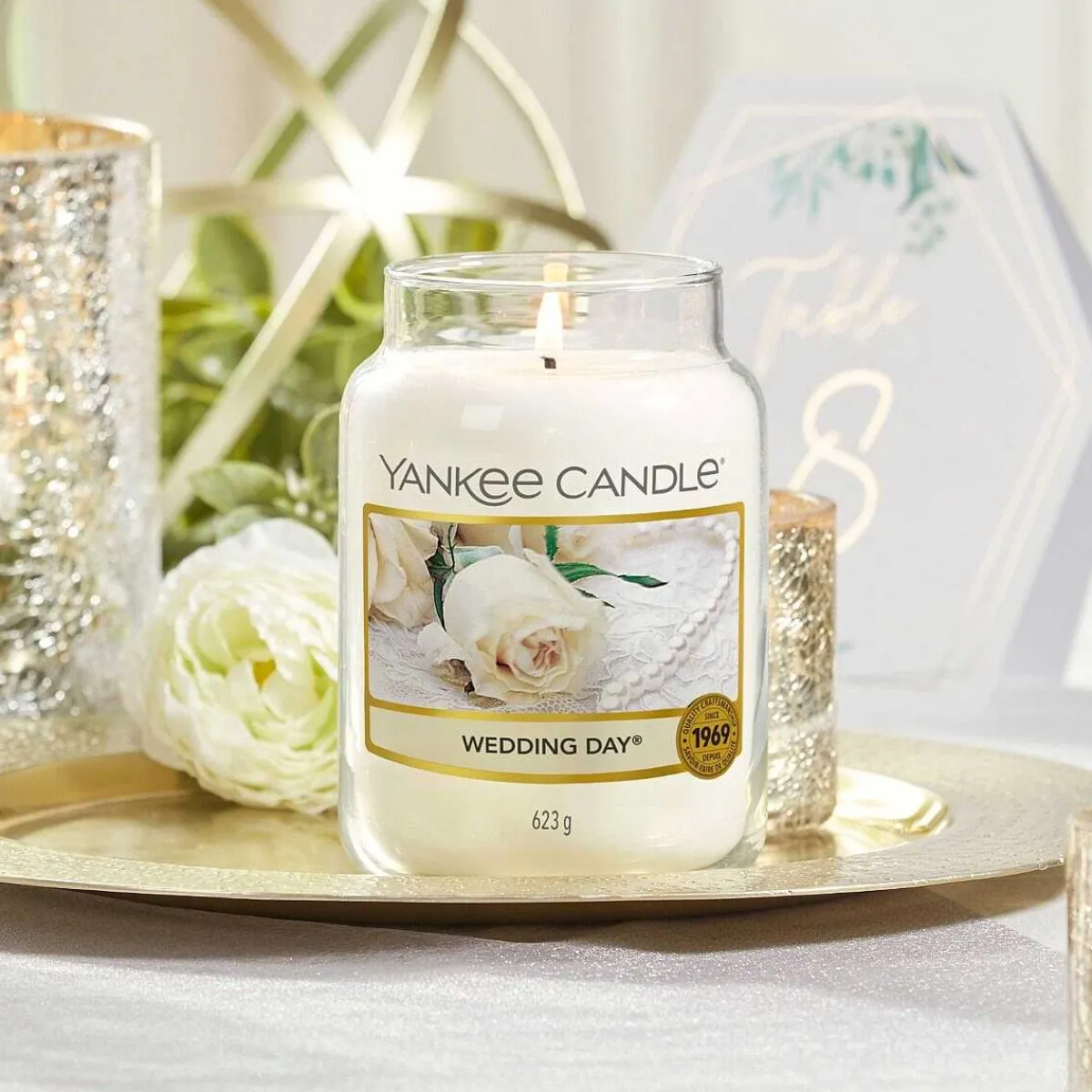Wedding Day Large Jar Candle>Yankee Candle Discount