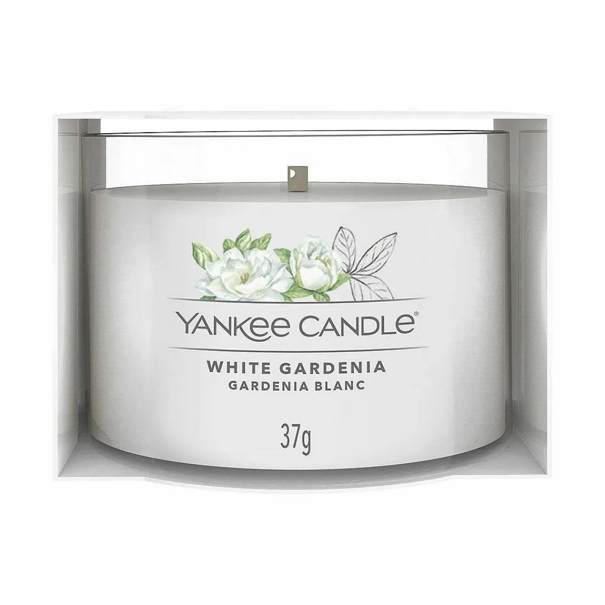 White Gardenia Single Signature Filled Votive>Yankee Candle Best