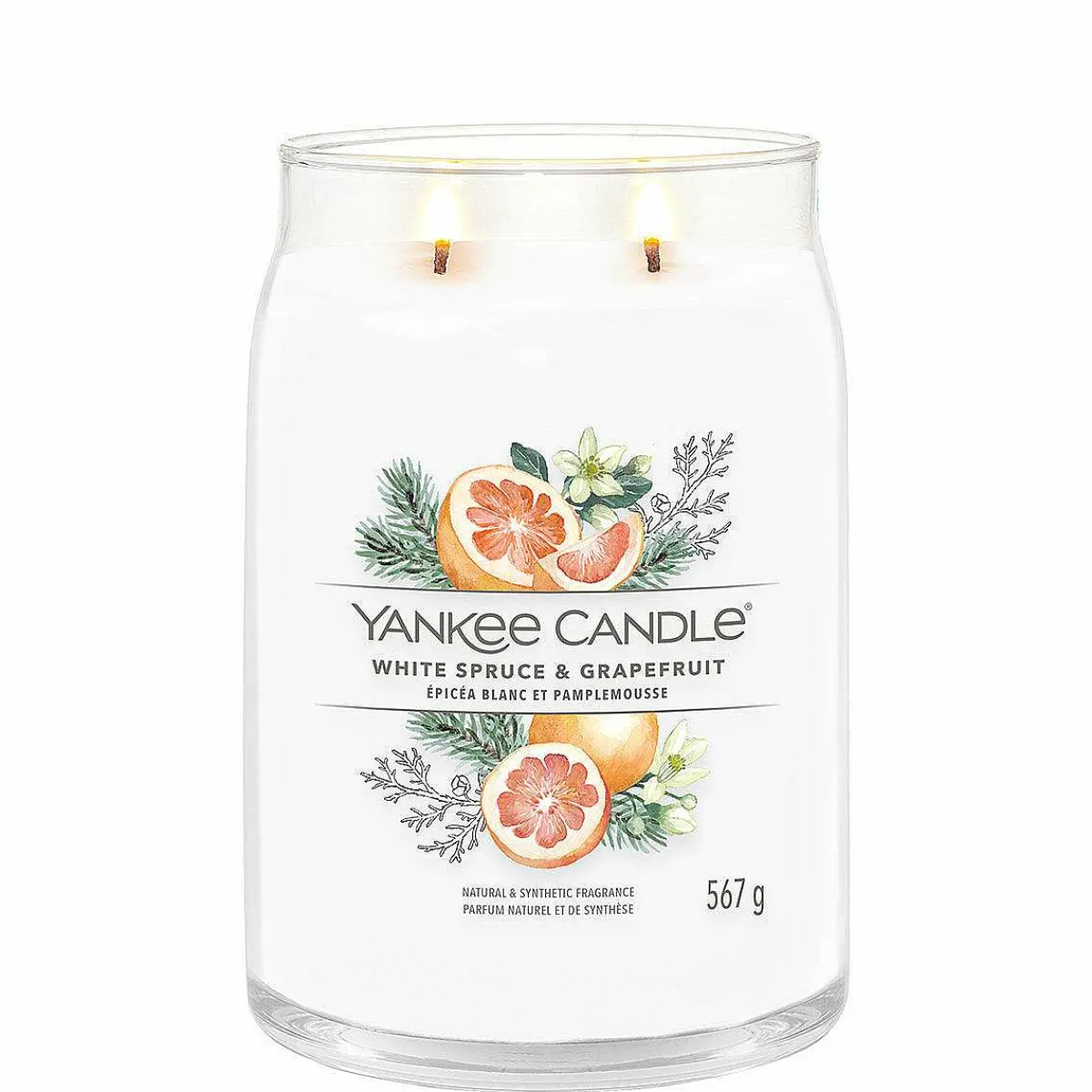 White Spruce & Grapefruit Signature Large Jar Candle>Yankee Candle Cheap