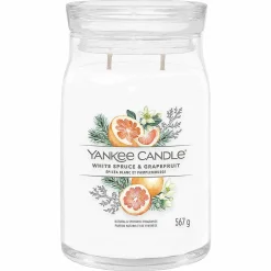 White Spruce & Grapefruit Signature Large Jar Candle>Yankee Candle Cheap