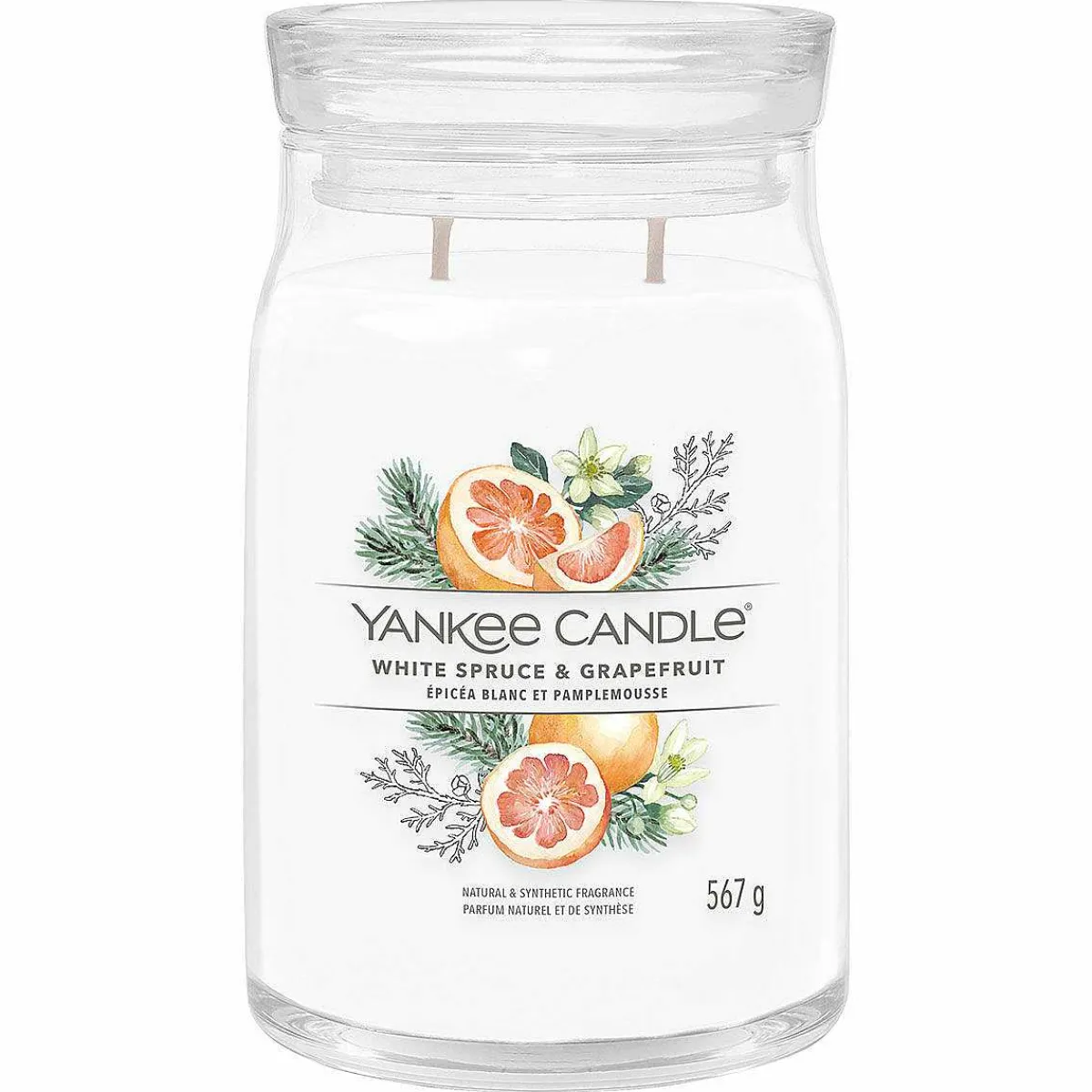 White Spruce & Grapefruit Signature Large Jar Candle>Yankee Candle Cheap