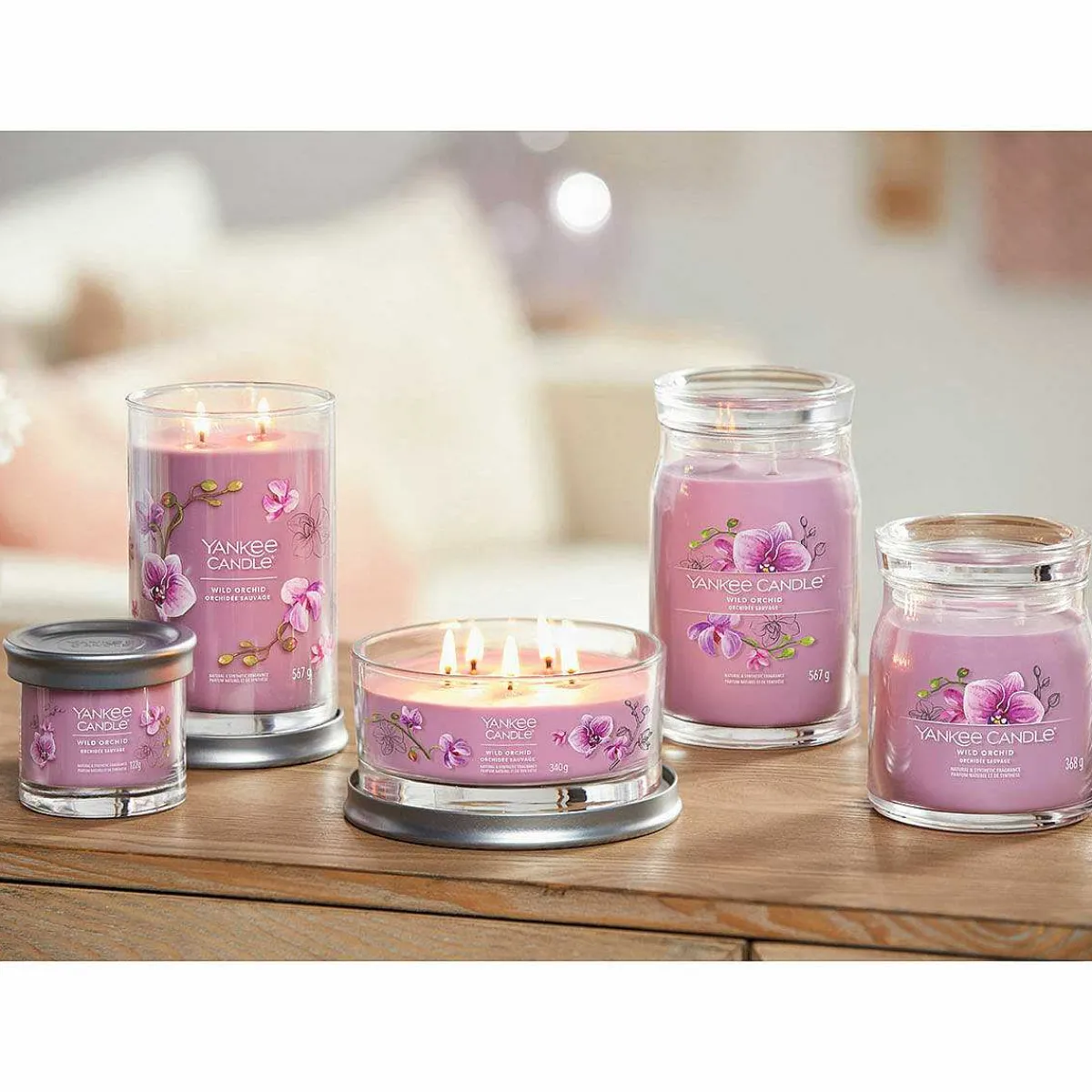 Wild Orchid Signature Multi-Wick Tumbler Candle>Yankee Candle Online