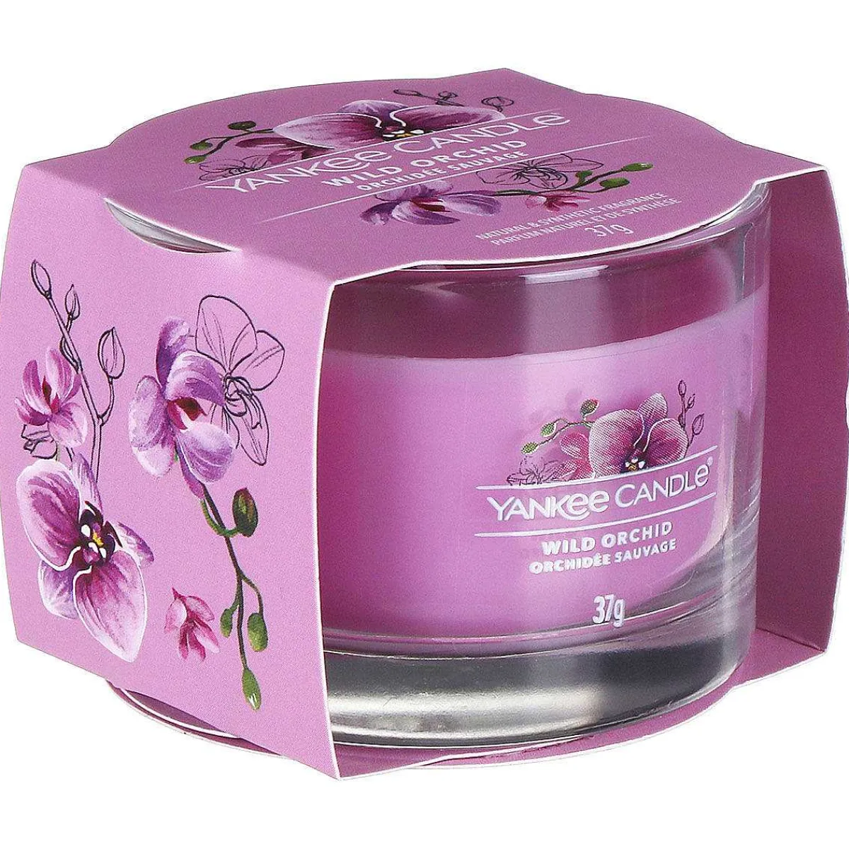 Wild Orchid Single Signature Filled Votive>Yankee Candle Online