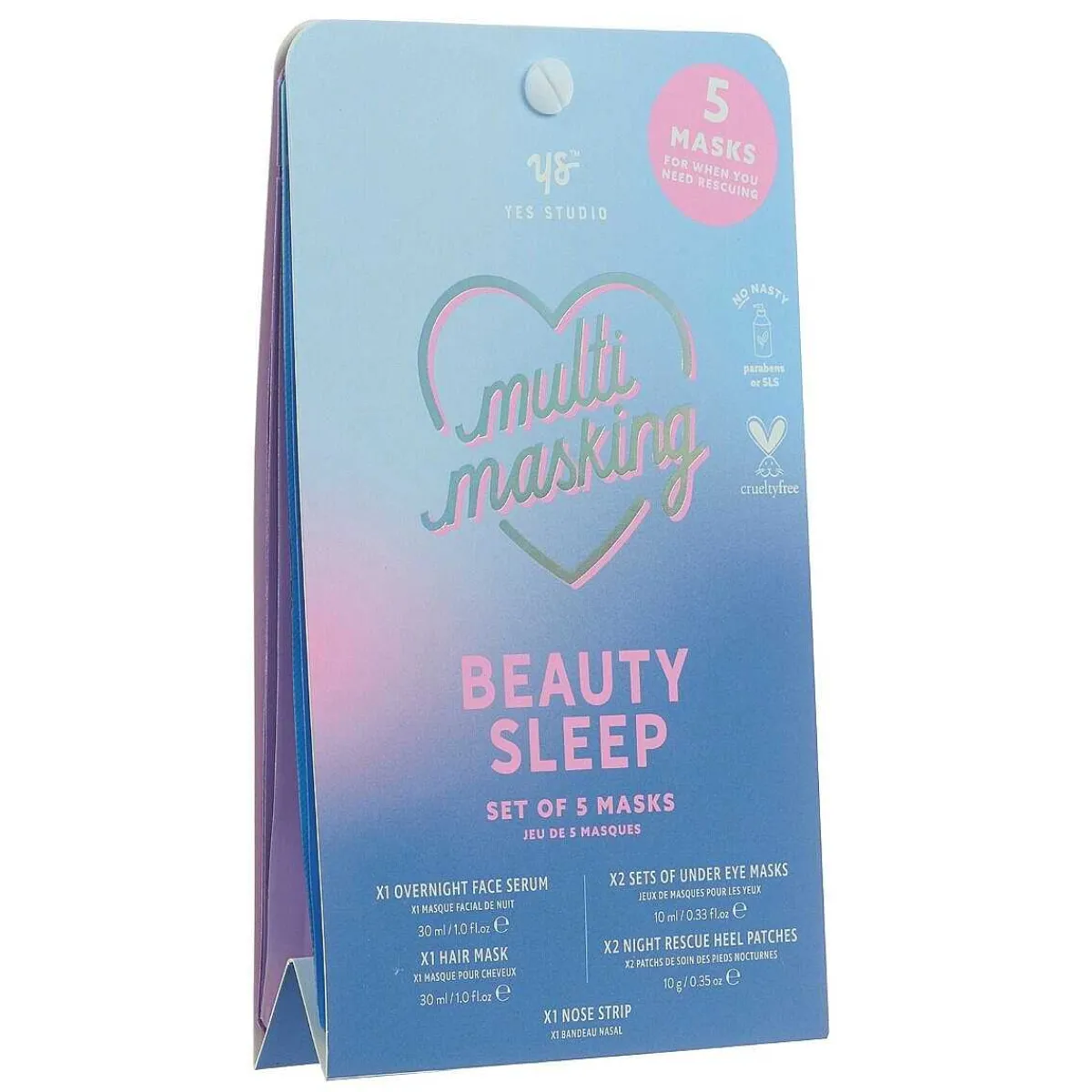 'Beauty Sleep' Multi-Masking Pack Of 5 Masks>Yes Studio Sale