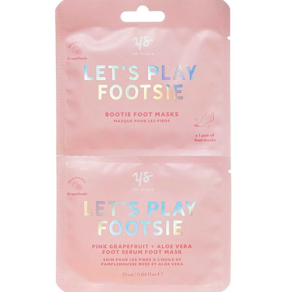 'Let's Play Footsie' Foot Mask Pack Of 2>Yes Studio Clearance