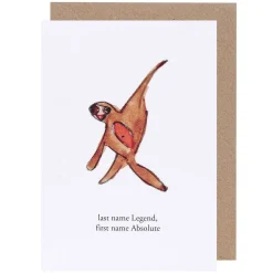 Zeppelinmoon 'Legend' Greetings Card>Temptation Gifts Store